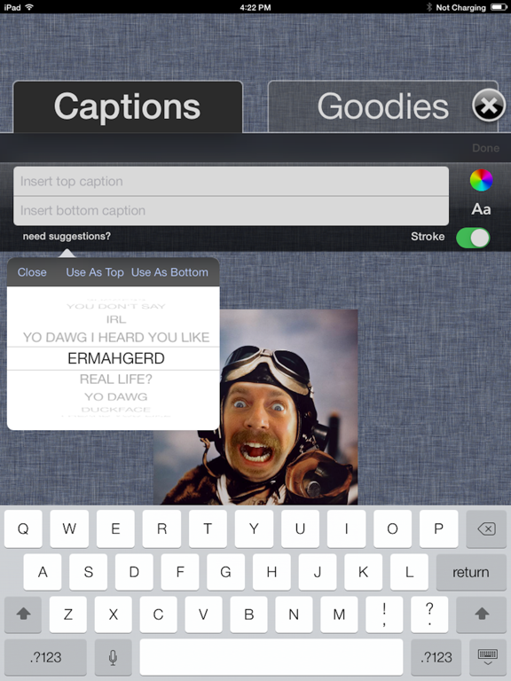 Military Me iPad screenshot 5 - Photo & Video app