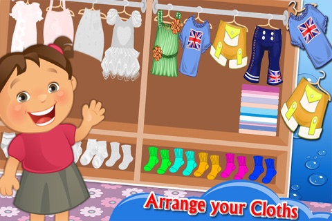 Kids Ironing & Laundry Cleanup screenshot 4