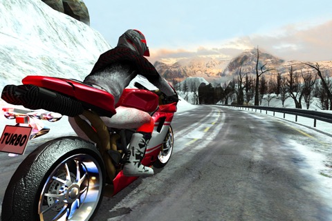 Bike Rider - Frozen Highway Rally Race Freeのおすすめ画像1