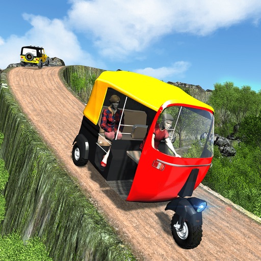 Offroad Tuk Tuk Auto Rickshaw Hill Climb Driver