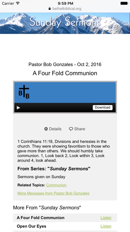 Bethel Biblical screenshot-3