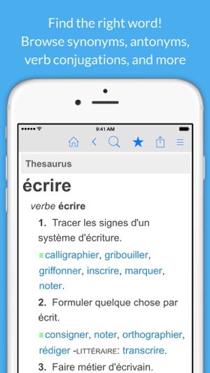 French Dictionary & Thesaurus +English Translation(圖3)-速報App