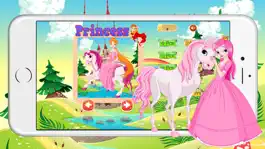 Game screenshot Princess & Unicorns for Kids : Cute Jigsaw Puzzles hack