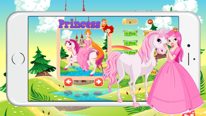 How to cancel & delete Princess & Unicorns for Kids : Cute Jigsaw Puzzles from iphone & ipad 3