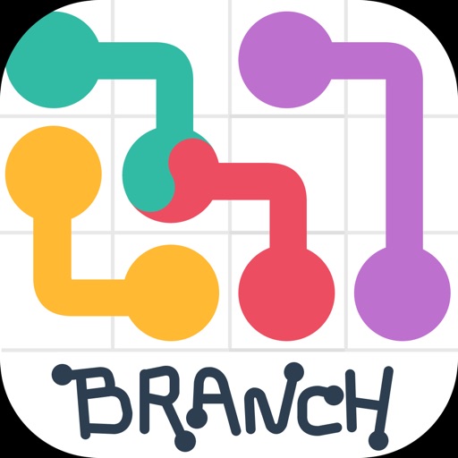 Draw Line: Branch Icon