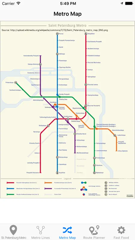 St.Petersburg Metro & Subway screenshot 5 of 5