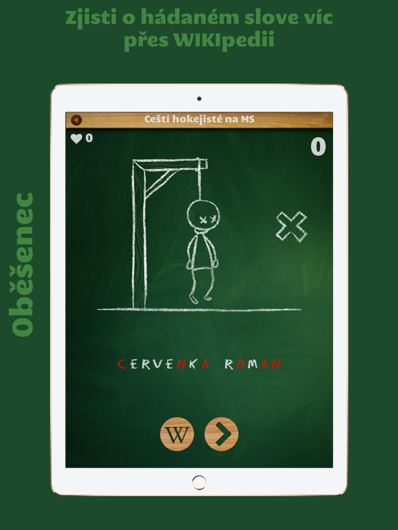 Screenshot #5 pour Oběšenec - Český Hangman