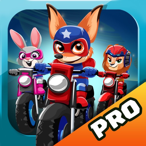 Super Hero Pets Biker Race 3.0– Bike Game for Pro icon