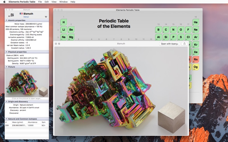 Screenshot #2 pour iElements Periodic Table