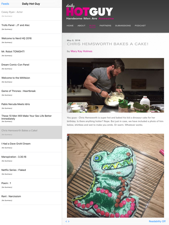 Screenshot #4 for Daily Hunks