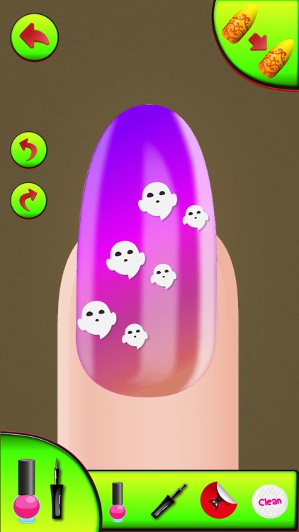 Halloween Nail Art Salon