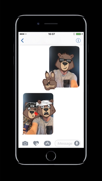 Bärmoji-Sticker - SC Bern screenshot-3