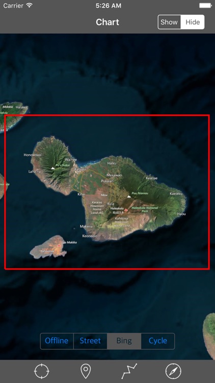Maui – Raster Nautical Charts