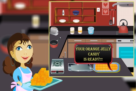 Orange Jelly Candy Maker screenshot 2