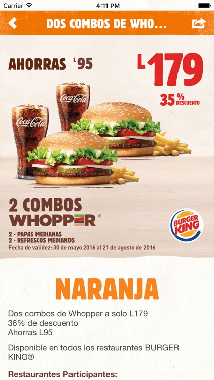 BURGER KING® MOBILE APP