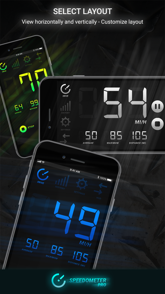 #4. Speedometer PRO HUD (iOS) 由: Mobiem