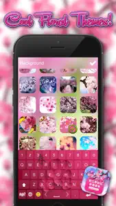 Sakura Keyboard Themes screenshot #3 for iPhone