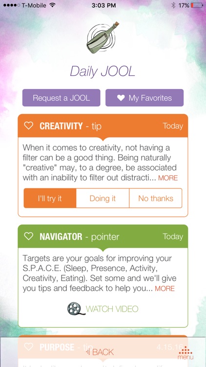 JOOL: Your Personal Life Coach