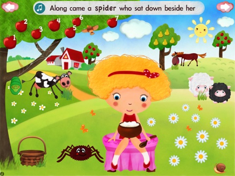 Little Miss Muffet HD screenshot 3