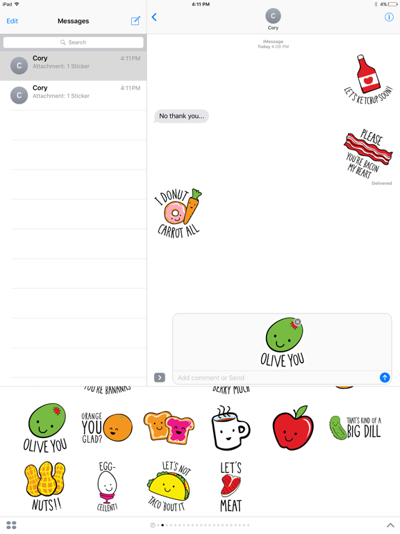 Screenshot #6 pour Pun Pals Sticker Pack