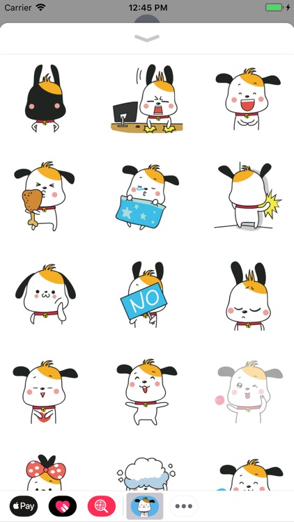 Little Puppy Animated Stickers