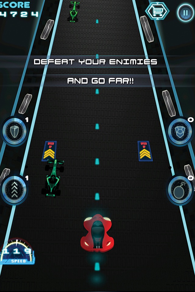 Adrenaline Future Road - Drive Ahead, Rush the Smashy Raceway, and Beat Evil Wheels screenshot 2