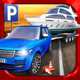 RV & Boat Towing Parking Simulator Gratuit Jeux de Voiture de Course