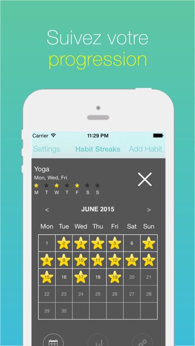 Screenshot #3 pour Habitude: Créer de Nouvelles Habitudes