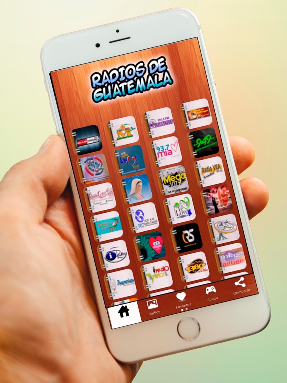 Radios de Guatemala Gratis Estaciones de Radio AM FM iPad screenshot 3 - Music app