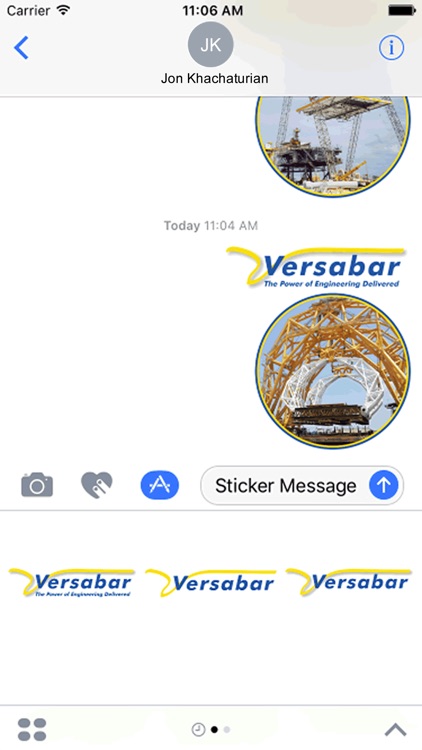 Versabar Stickers