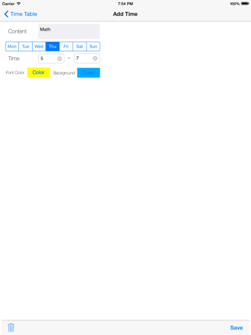 Screenshot #5 pour Horaires  ( Spread )