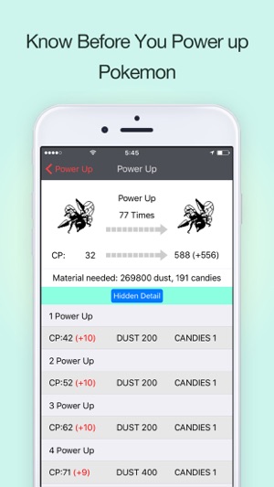 Poke Helper - Cheats, Tricks, Guides, Ev or IV Caculator for Pokemon GO and  for PokeVision on the App Store