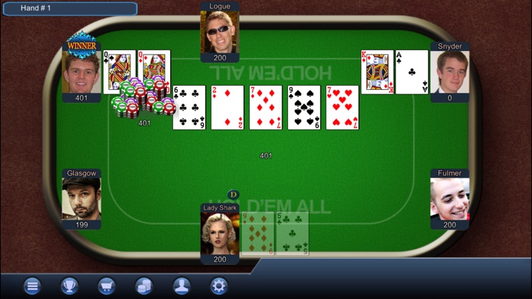 Hold'emAll - No Limit Texas Hold'em Poker screenshot-4