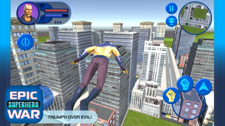 Epic Superhero War Pro screenshot-3