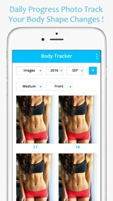 Body Fit Progress Tracker - Photo & Measurements screenshot