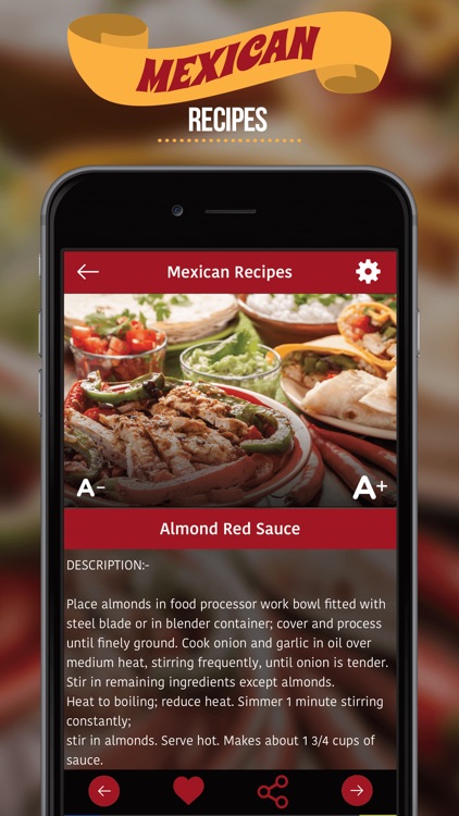 Mexican Recipes ** screenshot-3