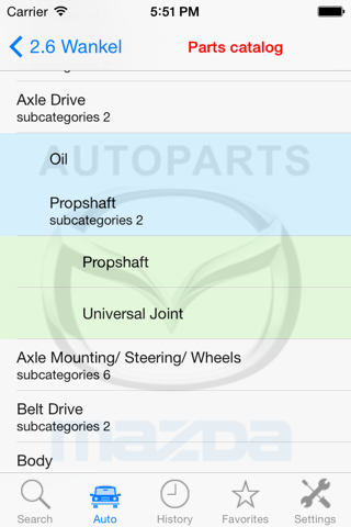 Autoparts for Mazda screenshot 4