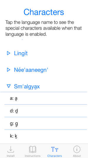 Chert – Alaska’s Native Language Keyboard(圖4)-速報App