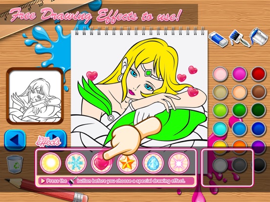 Screenshot #5 pour Amazing Princess Coloring In