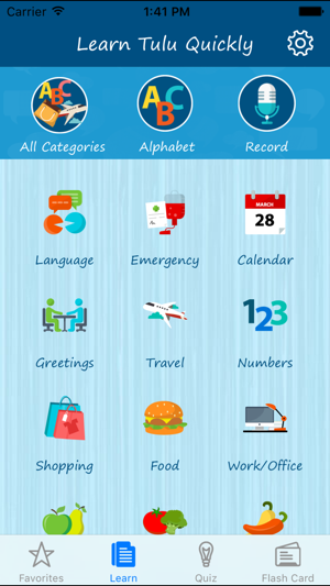 Learn Tulu Quickly - Phrases, Quiz, Flash Card(圖1)-速報App