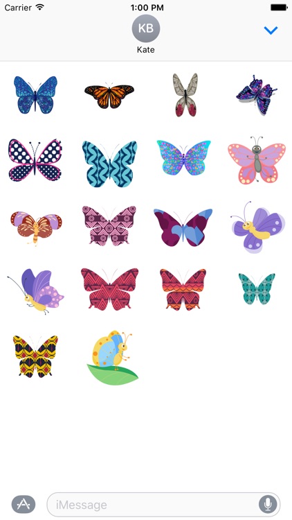 Butterfly Stickers