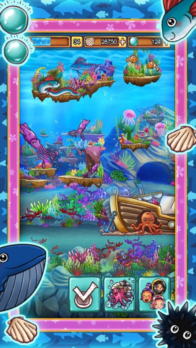 How to cancel & delete Aquarium Island: Build kingdoms of ocean life from iphone & ipad 2