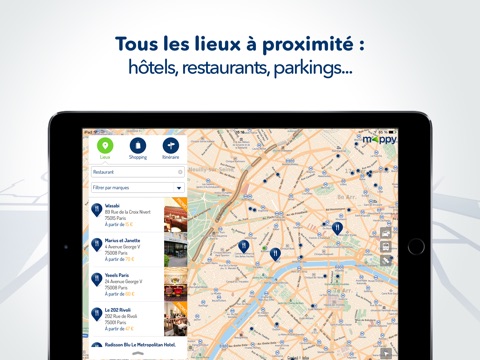 Mappy pour iPad screenshot 2
