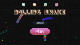 Game screenshot Роллинг Анаконды Змея Тире - Есть Точки apk