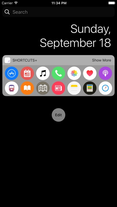 Shortcuts+ (Quick Open) screenshot1