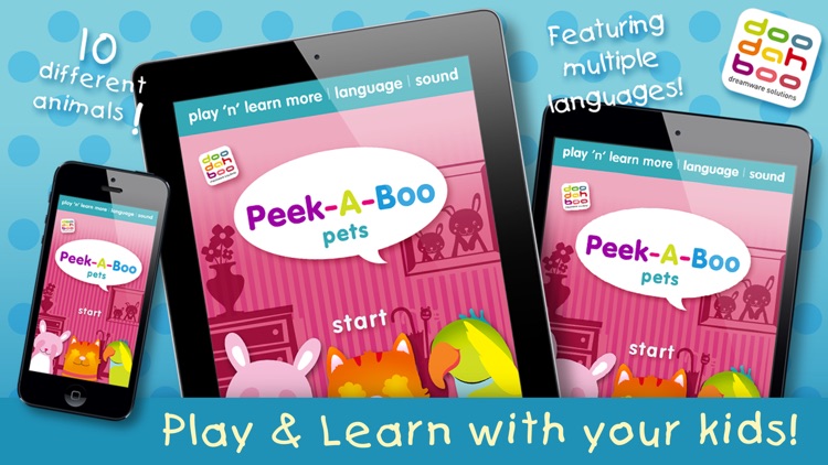 Peek-A-Boo Pets – Play ‘N’ Learn screenshot-0