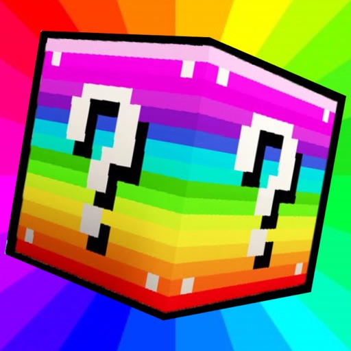 Minecraft: RAINBOW LUCKY BLOCK MOD 