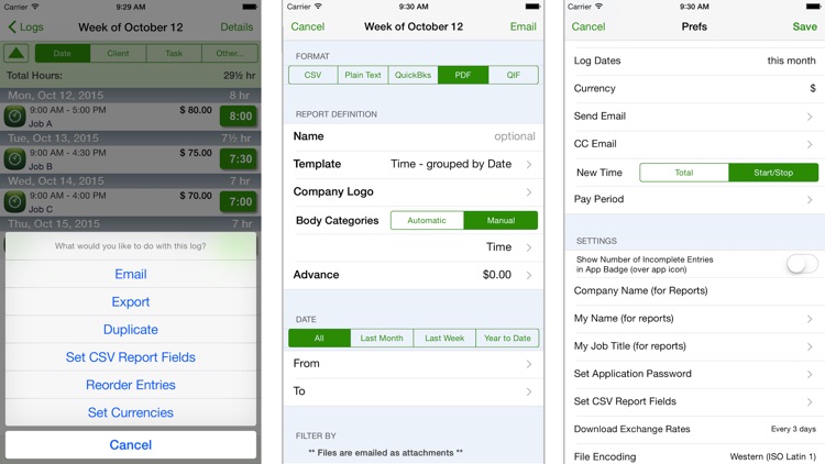 TimeTracker - Time Sheet, Reporting & Invoicing screenshot-4