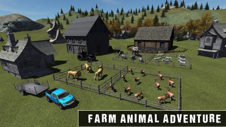 Off Road Animal Transporter 4x4 screenshot-3