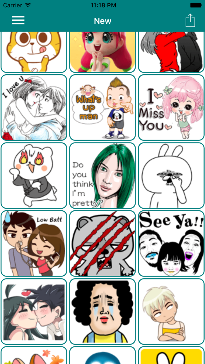 Emoticon Stickers - Cool Romance Emojis for chat